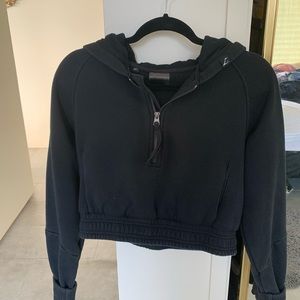 gymshark cropped quarter zip